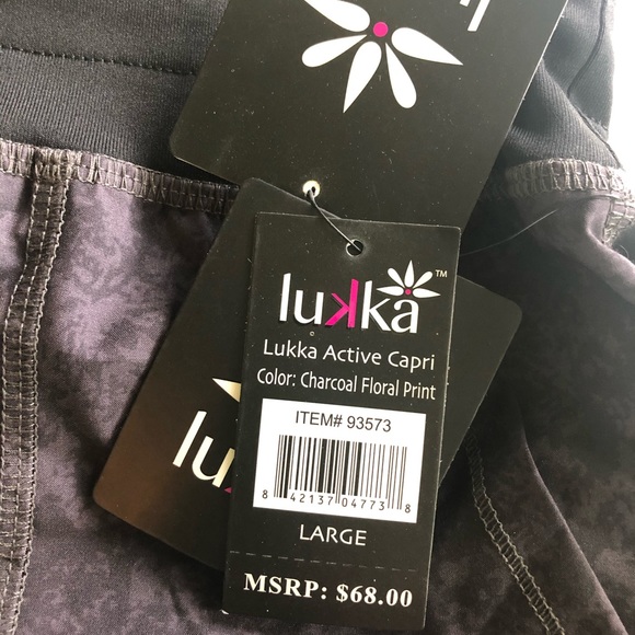 Lukka Active Capri Large Mottled Grey W 